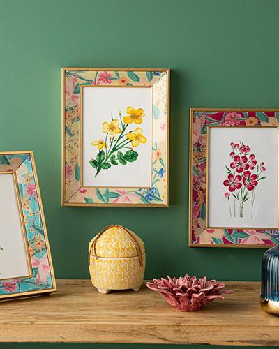 Flowertopia Рамка 15x21 см Жълт