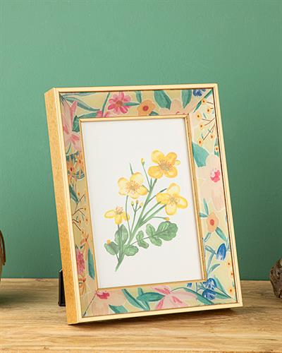 Flowertopia Рамка 15x21 см Жълт