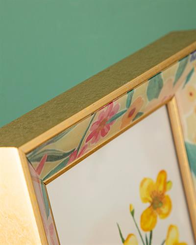 Flowertopia Рамка 15x21 см Жълт