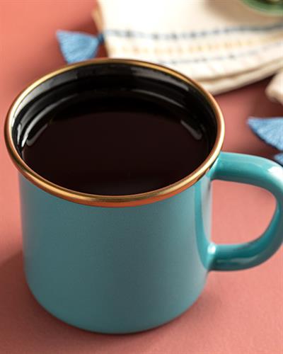 Flowertopia Чаша Емайлиран, Зелено, 350 Ml