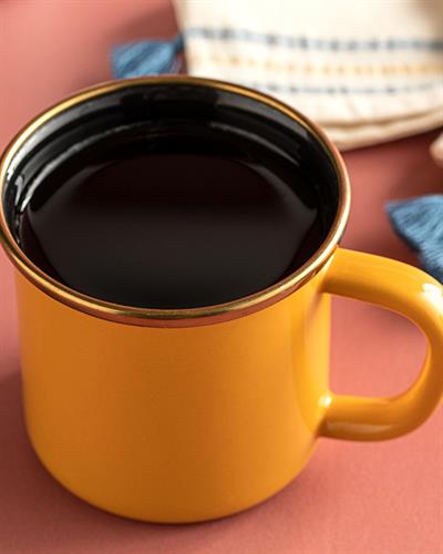 Flowertopia Чаша Емайлиран, Горчица, 350 Ml