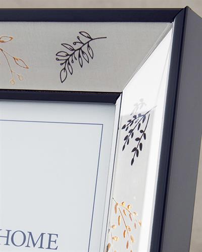 Flowery Рамка 15x21 см Черен