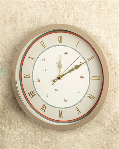 Flowery СТЕНЕН ЧАСОВНИК 30 cm Mink