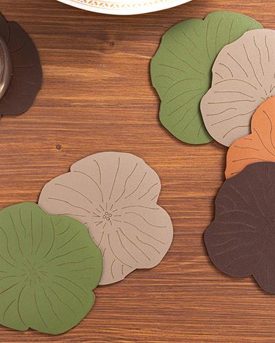 Flowery Подложка За Чаша 4 Бр., Гофре, Норка, 11 Cm