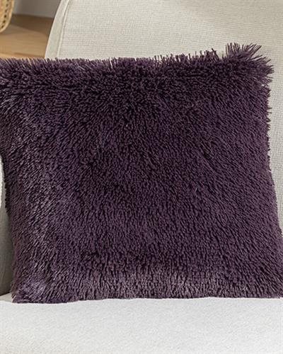 Fluffy Възглавница Плюш, Тъмно Розово, 45 X 45 Cm