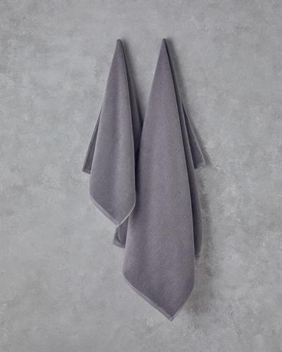 Misty Кърпа За Лице Памучен Памучен 50x80 см Сив