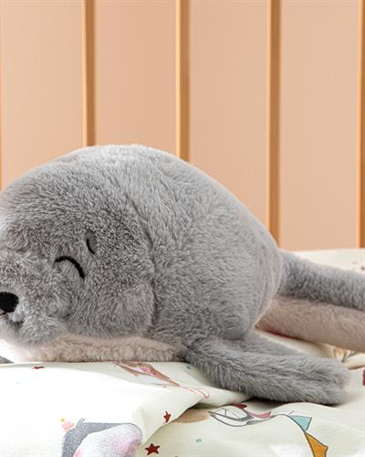 Fok Бебешки Декоративна Възглавница Сиво, 40 X 25 Cm