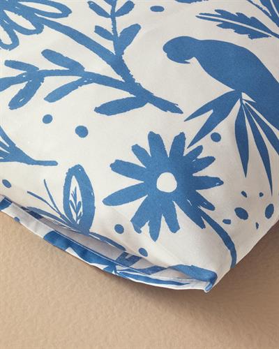 Folk Garden Калъфка За Възглавница 2 бр. Лесно за гладене 50x70 см Син