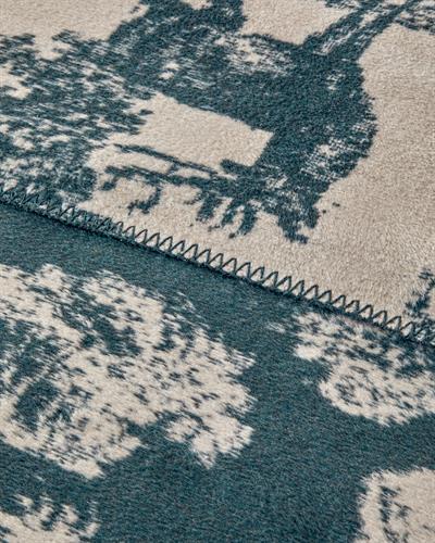 Forest toile Одеяло Единичен Памучен 150x200 см Зелен