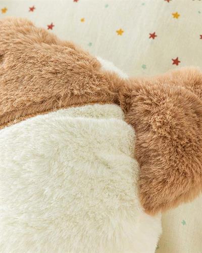 Fox Бебешки Декоративна Възглавница Кафяво, 30 X 28