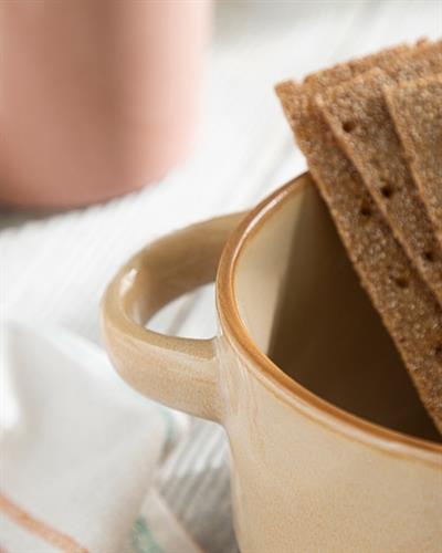 Freda Купа С Дръжка, Керамика, Кремово, 0