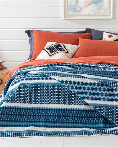 Free Spirit Многофункционално По Единичен Размер, Тъмно Синьо, 160 X 220 Cm