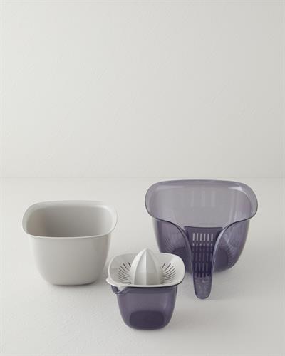 Fresco Гевгир 4 части Пластмаса 3 x 1,8 x 0,5 Литра Антрацит