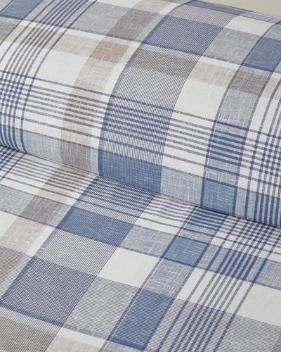 Спален Комплект Единичен Лесно за гладене 160x220 см Син