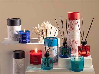 Fresh Wind Scented Candle 160 gr Turquoise