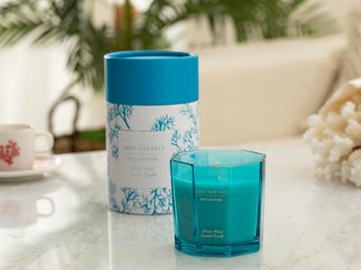 Fresh Wind Scented Candle 160 gr Turquoise