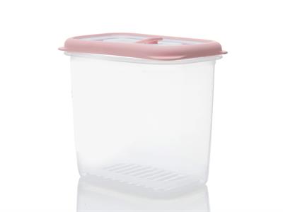 Frey КУТИЯ ЗА СЪХРАНЕНИЕ Правоъгълно голямо Пластмасов 1000 ml Pink