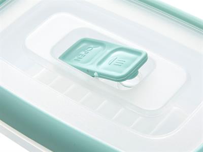 Frey КУТИЯ ЗА СЪХРАНЕНИЕ Правоъгълен малък Пластмасов 350 ml Green