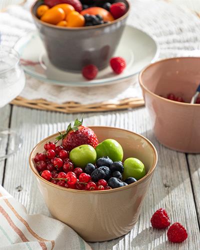 Freya Купа Керамика, Сиво, 410 Ml