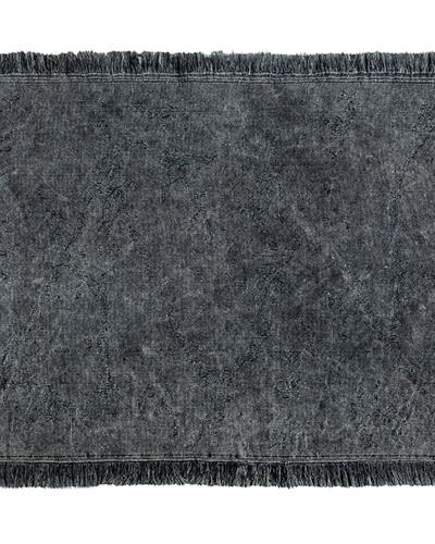 Fringe Килим Памучен, Тъмно Синьо, 120 X 180 Cm