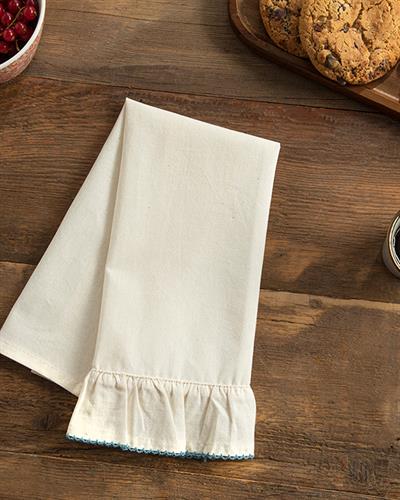 Fronzolo Кърпа За Изсушаване Памучен, Синьо, 30 X 50 Cm