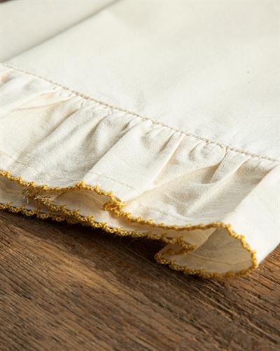 Fronzolo Кърпа За Изсушаване Памучен, Жълто, 30 X 50 Cm