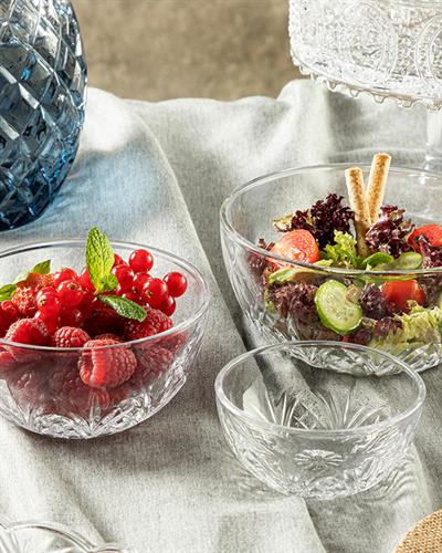 Fungo Купа 3 Бр., Стъкло, Прозрачен, 9,5 + 12,7 + 15 Cm