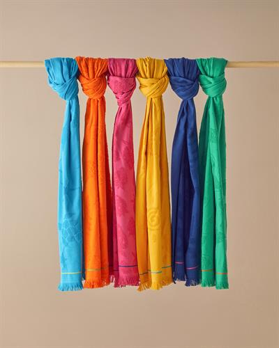 Funny Sunny Кърпа За Плаж Памучен 70x140 см Жълт