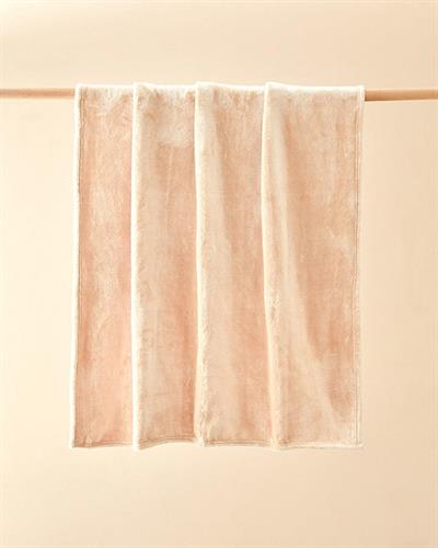 Furry Тв Одеяло Super Soft 115x160 см Слонова кост