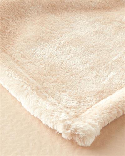 Furry Тв Одеяло Super Soft 115x160 см Слонова кост