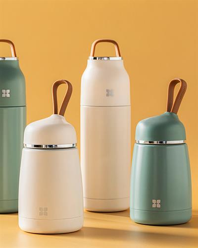 Gabby Термос Неръждаема стомана 300 мл Кремав