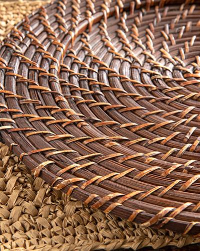 Gabriel Супла Rattan, Кафяво, 33 Cm
