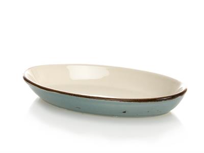 Gage ТЕПСИЯ ЗА ФУРНА Овално малко Порцелан 19 cm Blue.