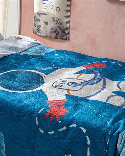 Galaxy Детско Одеало Wellsoft, Синьо, 150 X 200 Cm