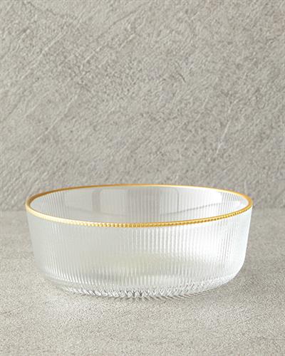 Galette Glass Cookie 12 cm Gold