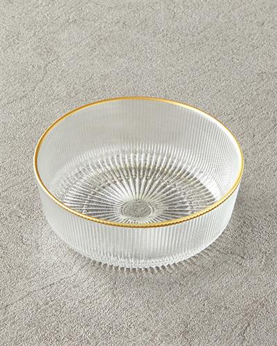 Galette Glass Cookie 12 cm Gold