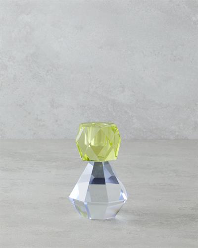 Garcia Свещник 11,5 см Зелен-Виолетов