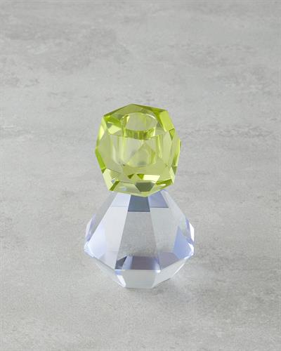 Garcia Свещник 11,5 см Зелен-Виолетов