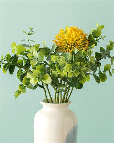 Garden Flowers Изкуствено Цвете Един Стрък 34 см Жълт