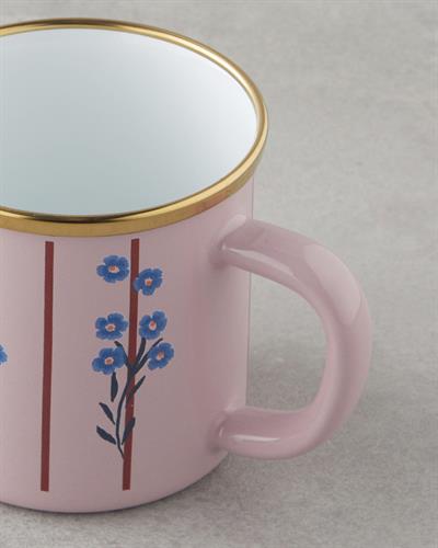 Чаша Емайлиран 350 мл.. Шарен