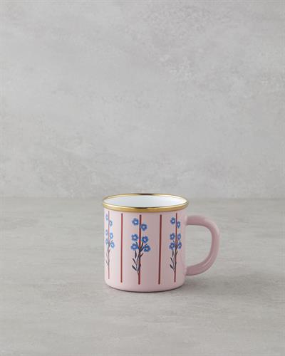 Чаша Емайлиран 350 мл.. Шарен