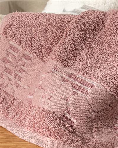 Gardenya Кърпа За Ръце Памучен С борд 30x40 см Пепел от рози