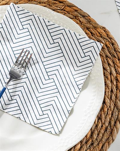 Gate Хартиени Салфетки 20 бр. Хартия 33x33 см Черен