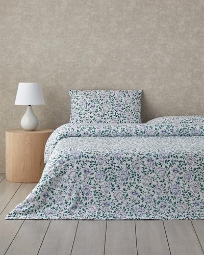 Спален Комплект Единичен Памук 160x220 см Зелен - Син