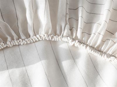 Gentle СПАЛНО БЕЛЬО КОМПЛЕ Двоен Pinstripe Twill 200x220 cm Brown