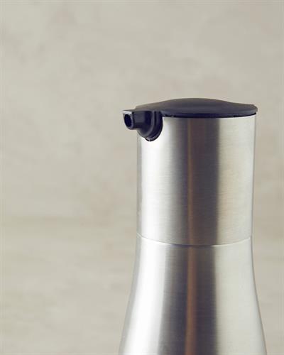 Gigi Съд За Олио Или Оцет 4 части Стъкло 160 мл-310 мл. Сребърен.