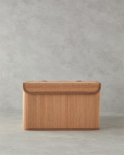 Gina Кутия За Съхранение Бамбук, Светлокафяво., 36 X 27 X 22 Cm