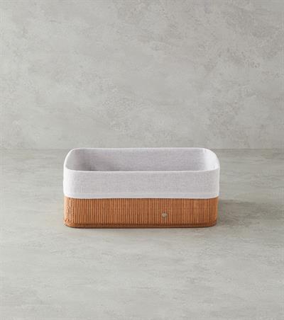 Gina Кошница Бамбук 32x22x12 см Светлокафяв