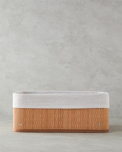 Gina Кошница Бамбук 40x30x16 см Светлокафяв