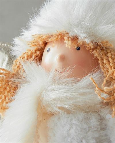 Girl Decorative Object 25x10x62 cm Powder